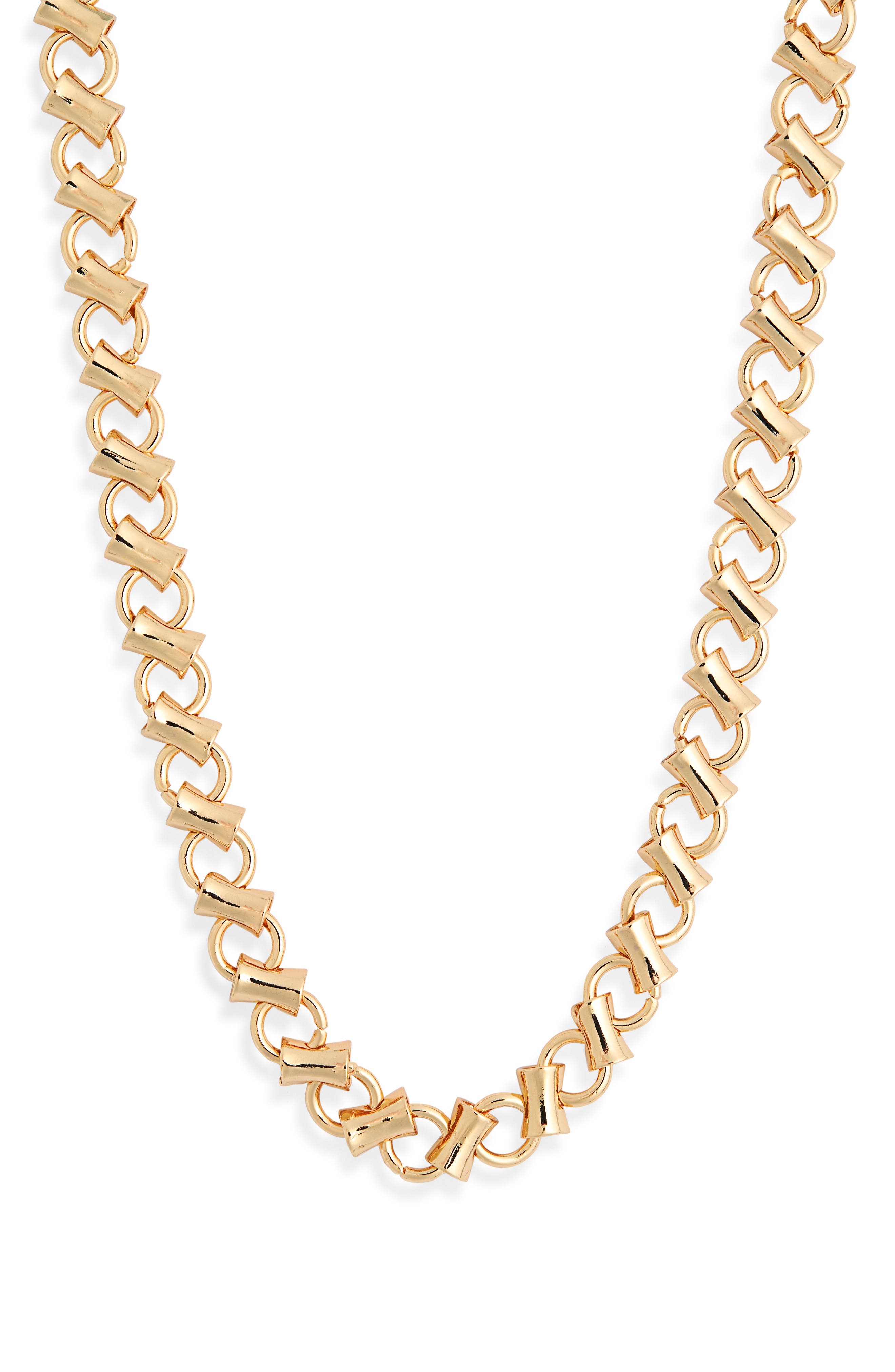 Leith Bar & Link Chain Necklace