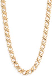 Leith Bar & Link Chain Necklace