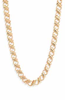 Bar & Link Chain Necklace