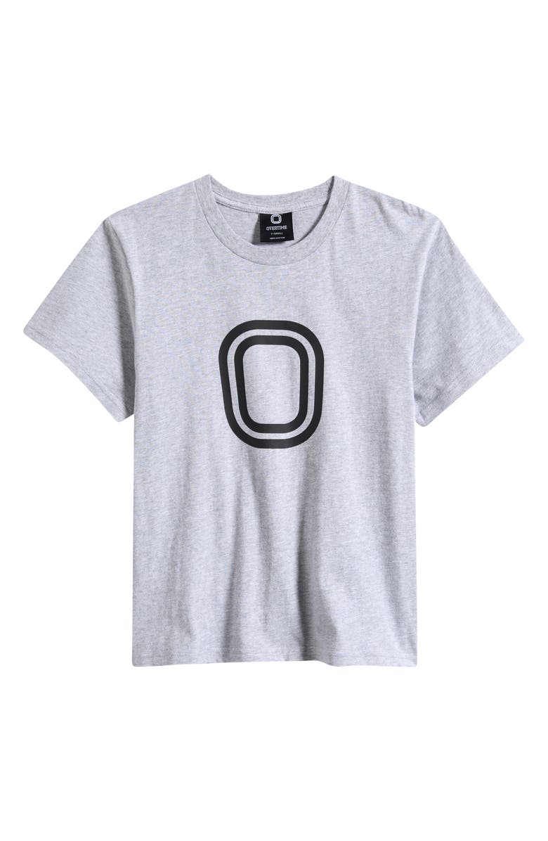 OVERTIME Kids' Classic Logo Graphic T-Shirt, Main, color, Heather Grey