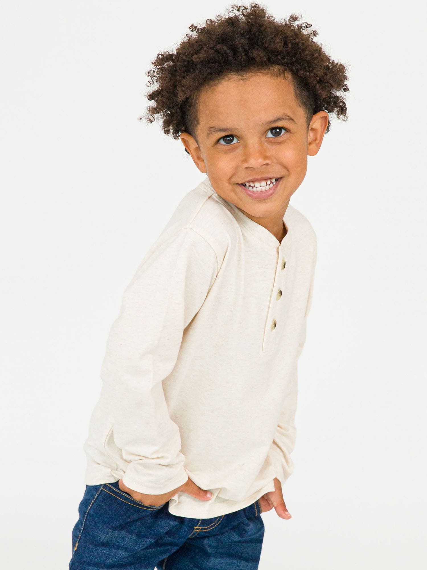 RuggedButts Knit Long Sleeve Henley Tee | Nordstrom