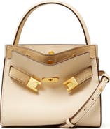 Tory Burch Petite Lee Radziwill Leather Double Bag