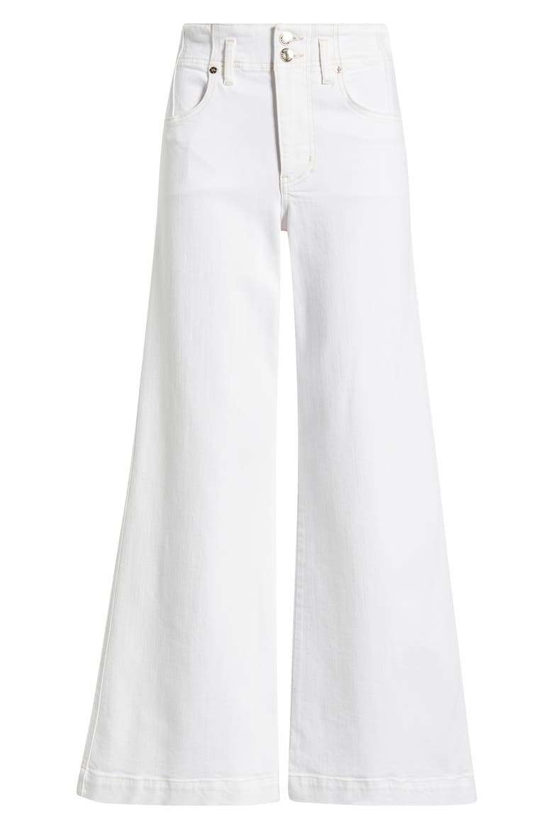 The Seamed Wide Leg Trouser Jeans, Alternate, color, AU NATURAL CLEAN