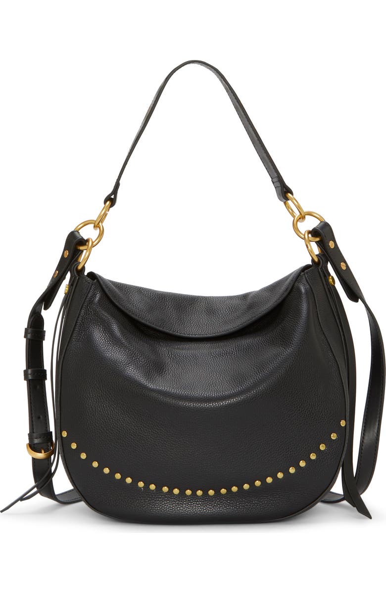 Vince Camuto Noemy Leather Shoulder Bag, Main, color,
