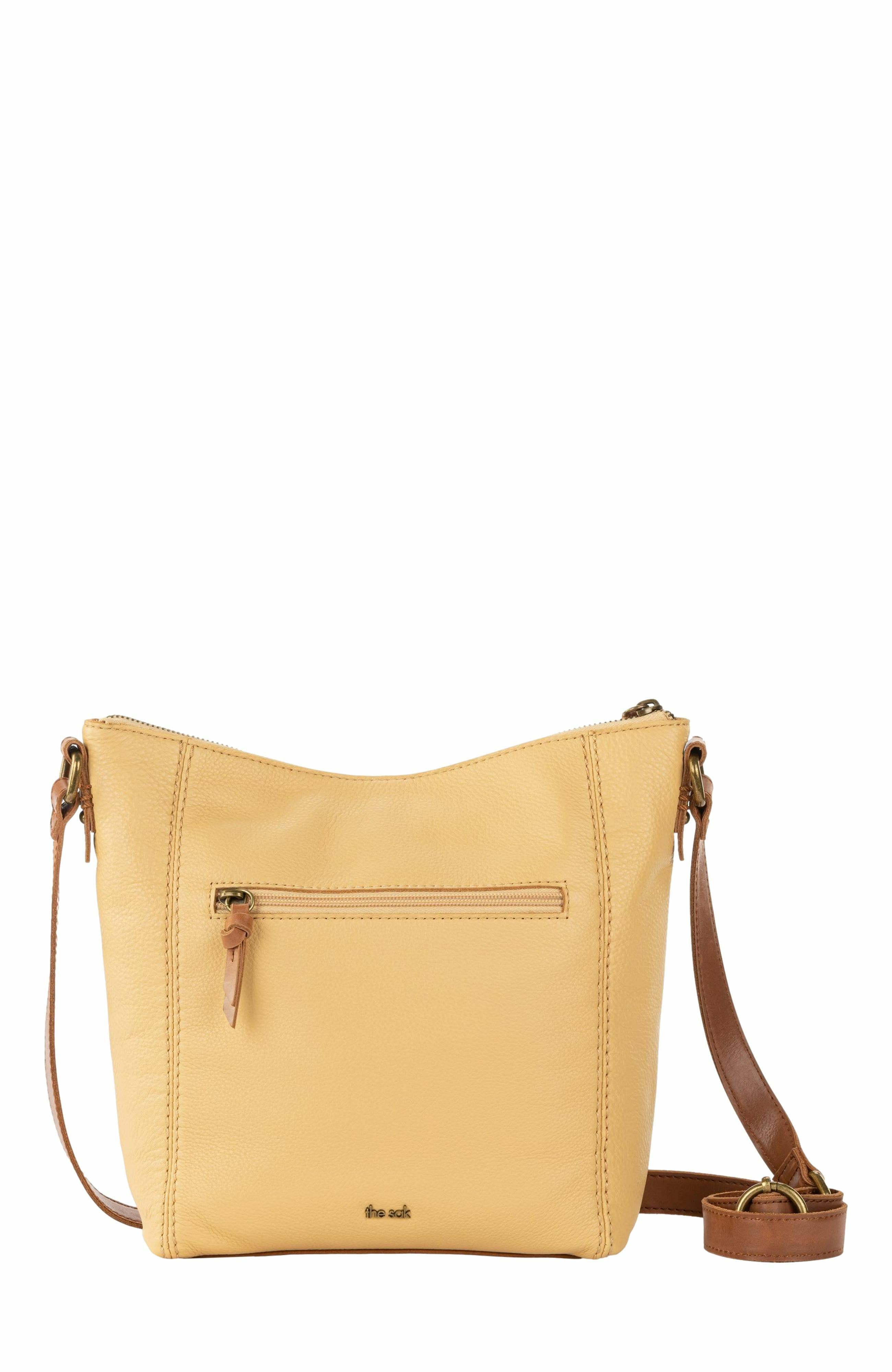 Ashland Leather Crossbody, Alternate, color, Buttercup