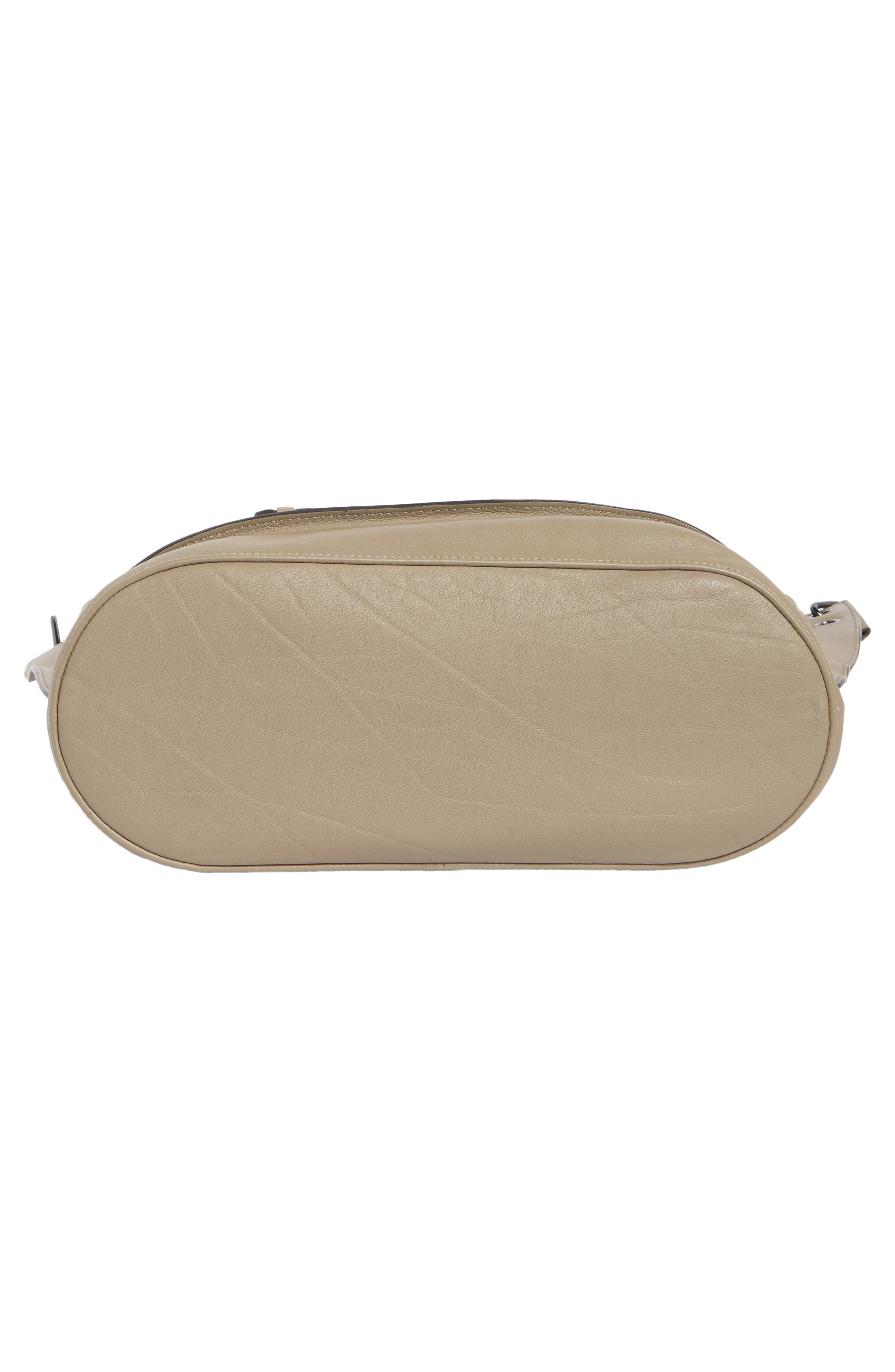 Longchamp 3D Leather Crossbody Hobo, Alternate, color, 