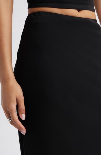 Mesh Maxi Skirt
