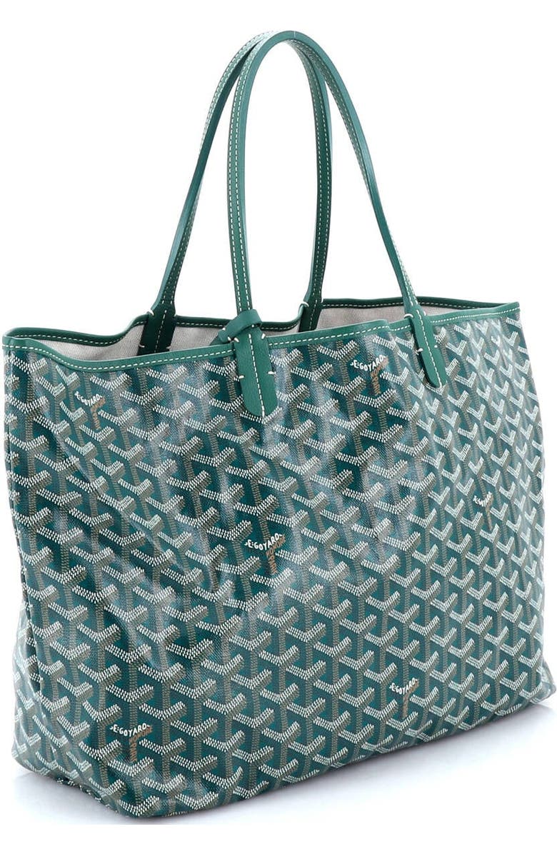 Pre-Owned Goyard Saint Louis Tote Coated Canvas PM, Alternate, color, Green
