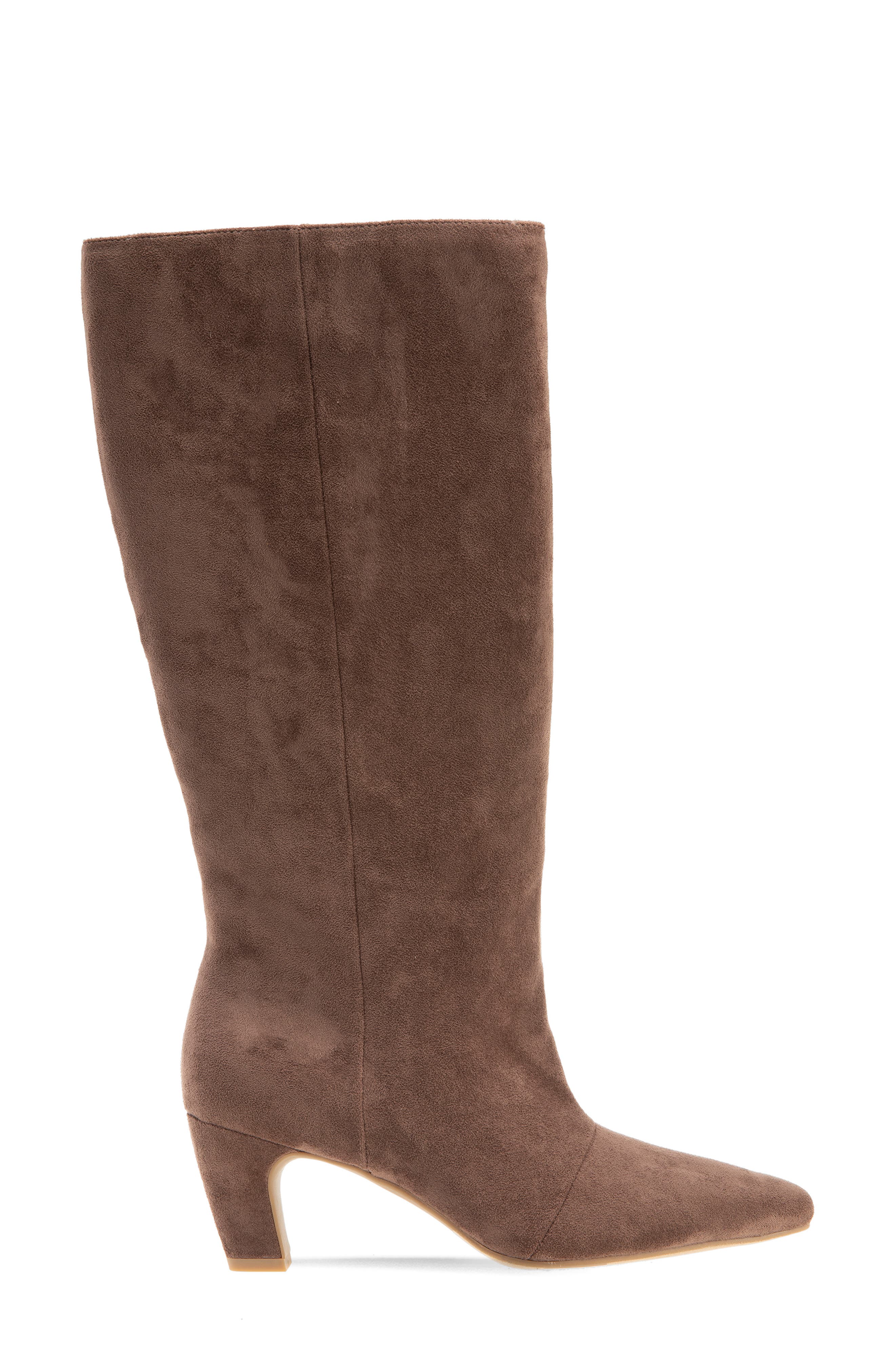 Xana Knee High Boot, Alternate, color, TAUPE