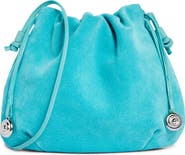 LIFFNER Charm Suede Bucket Bag