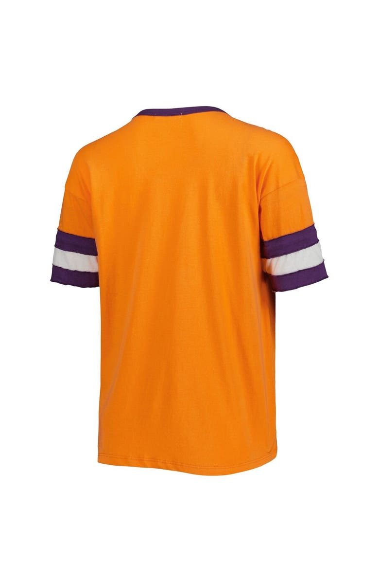 '47 Women's '47 Orange Clemson Tigers Dani Retro Slub T-Shirt, Alternate, color, 