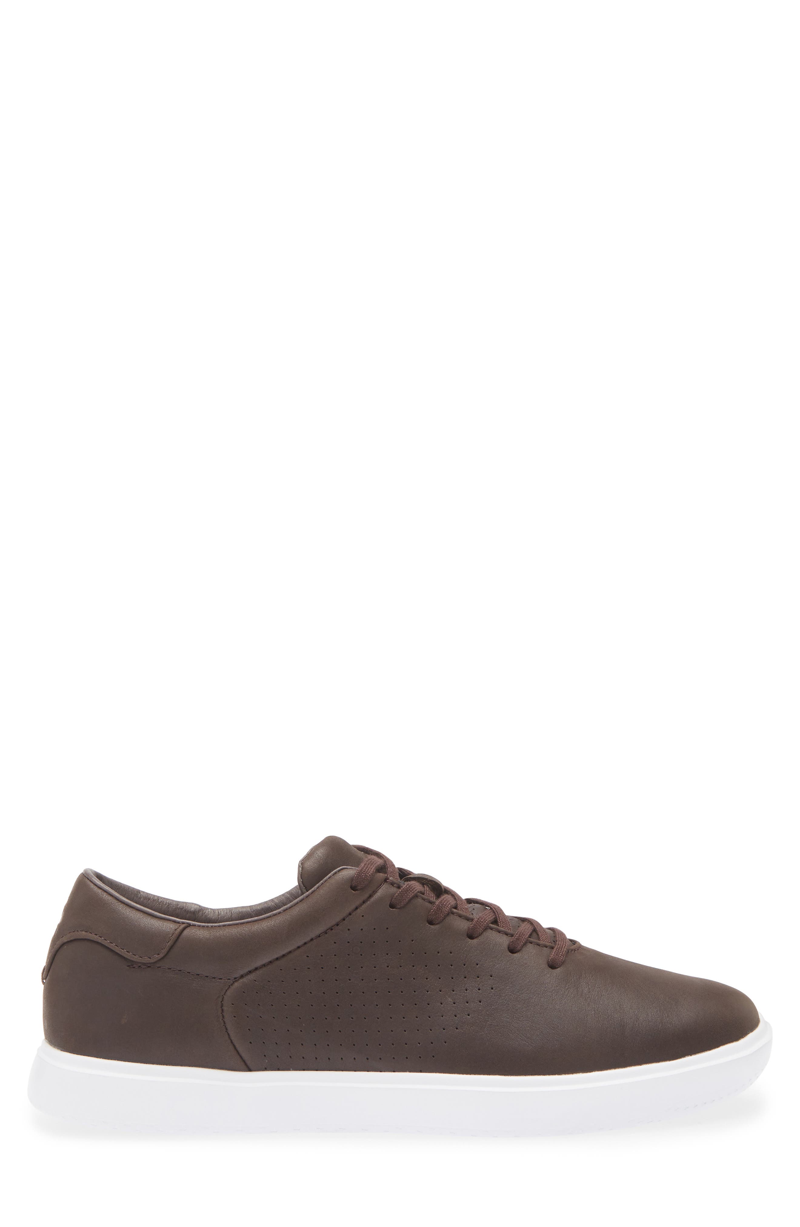 TravisMathew Phenom Sneaker, Alternate, color, Dark Brown