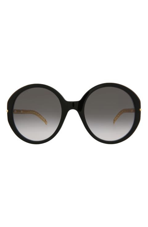 56mm Oversize Sunglasses