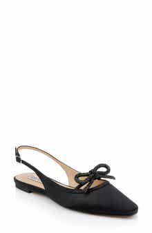 Badgley Mischka Collection Genesis Slingback Flat