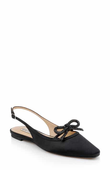 Badgley Mischka Collection Genesis Slingback Flat