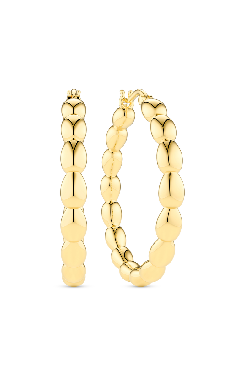 Sif Jakobs Jewellery Earrings Goccia Cerchi Pianura, Main, color, 18K Gold Plated