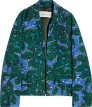 Dries Van Noten Embellished Open Front Jacket