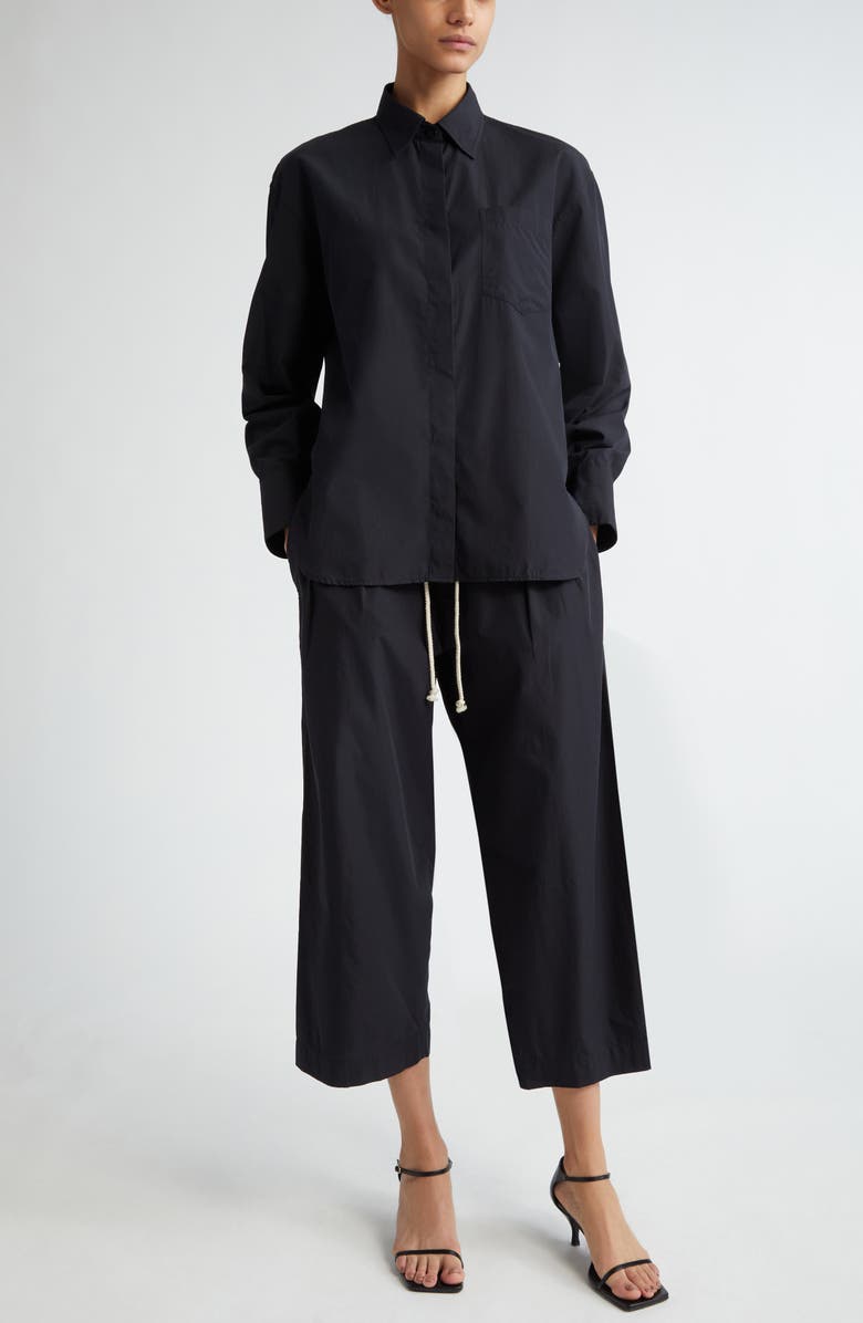 Maria McManus Organic Cotton Button-Up Shirt, Alternate, color,