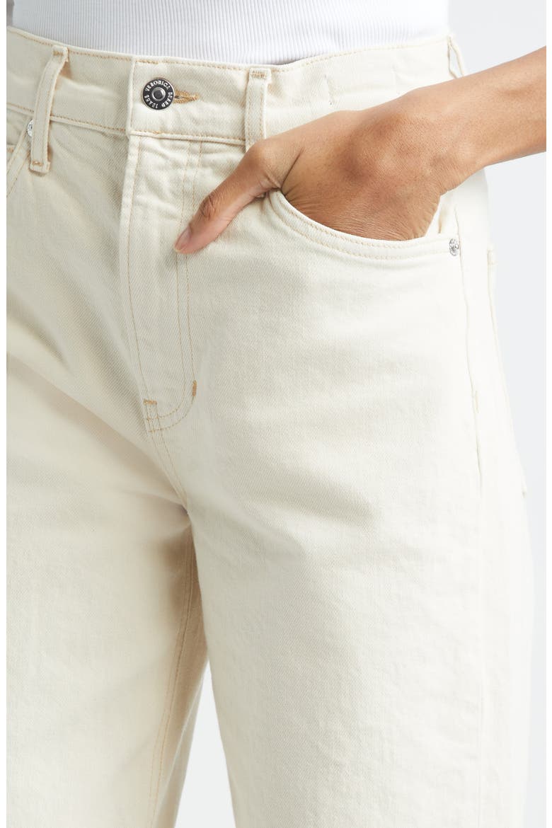 Harley Arc Leg Jeans, Alternate, color, ECRU