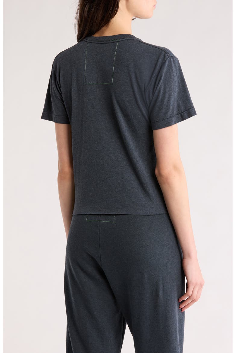 Sunset Patch T-Shirt, Alternate, color, CHARCOAL