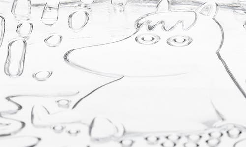 Moomin Snorkmaiden Glass Plate In Transparent