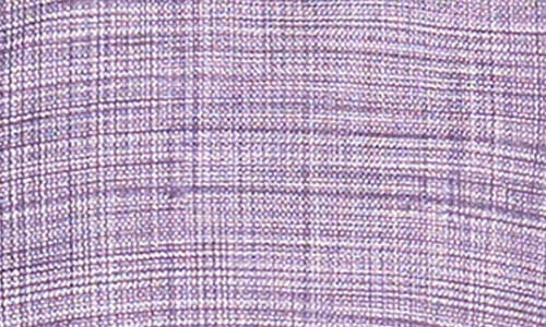 Robert Graham Roth Short Sleeve Cotton Button-up Shirt In Lilac