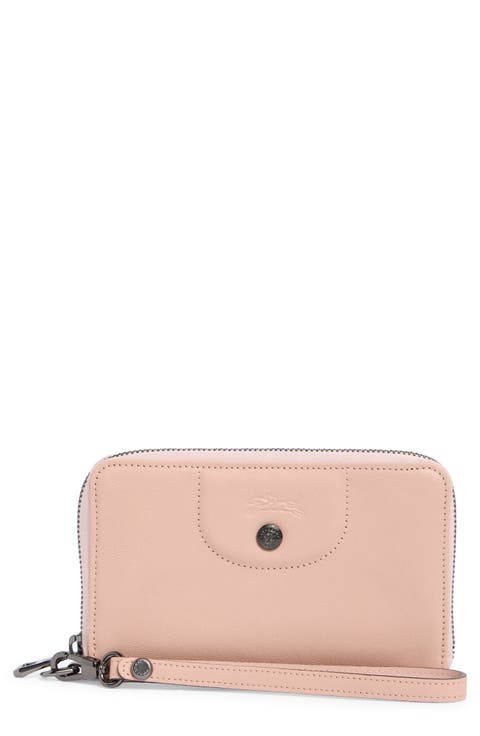 Le Pilage Cuir Zip Wristlet Wallet