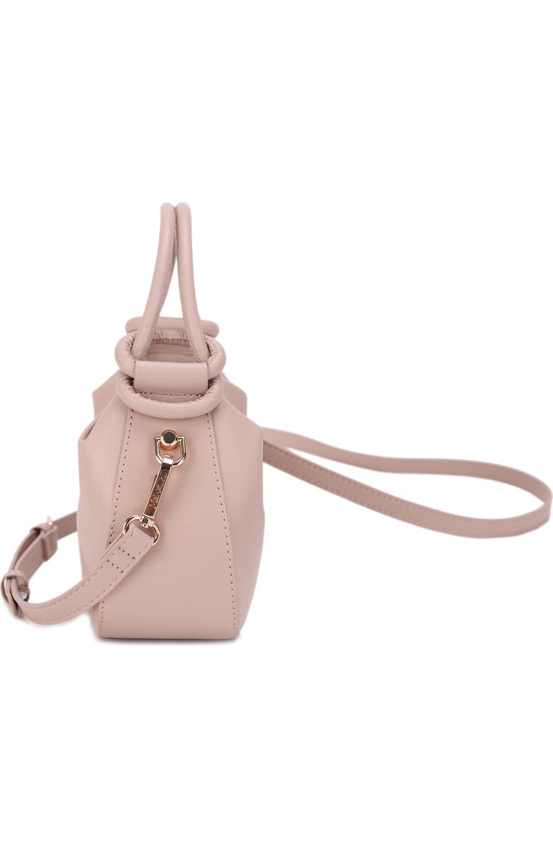 Mali + Lili Mini Tilly Vegan Leather Top Handle Bag, Alternate, color, Camel