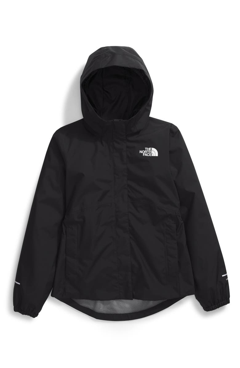 The North Face Kids' Antora Waterproof Rain Jacket, Main, color, Tnf Black/ Tnf Black