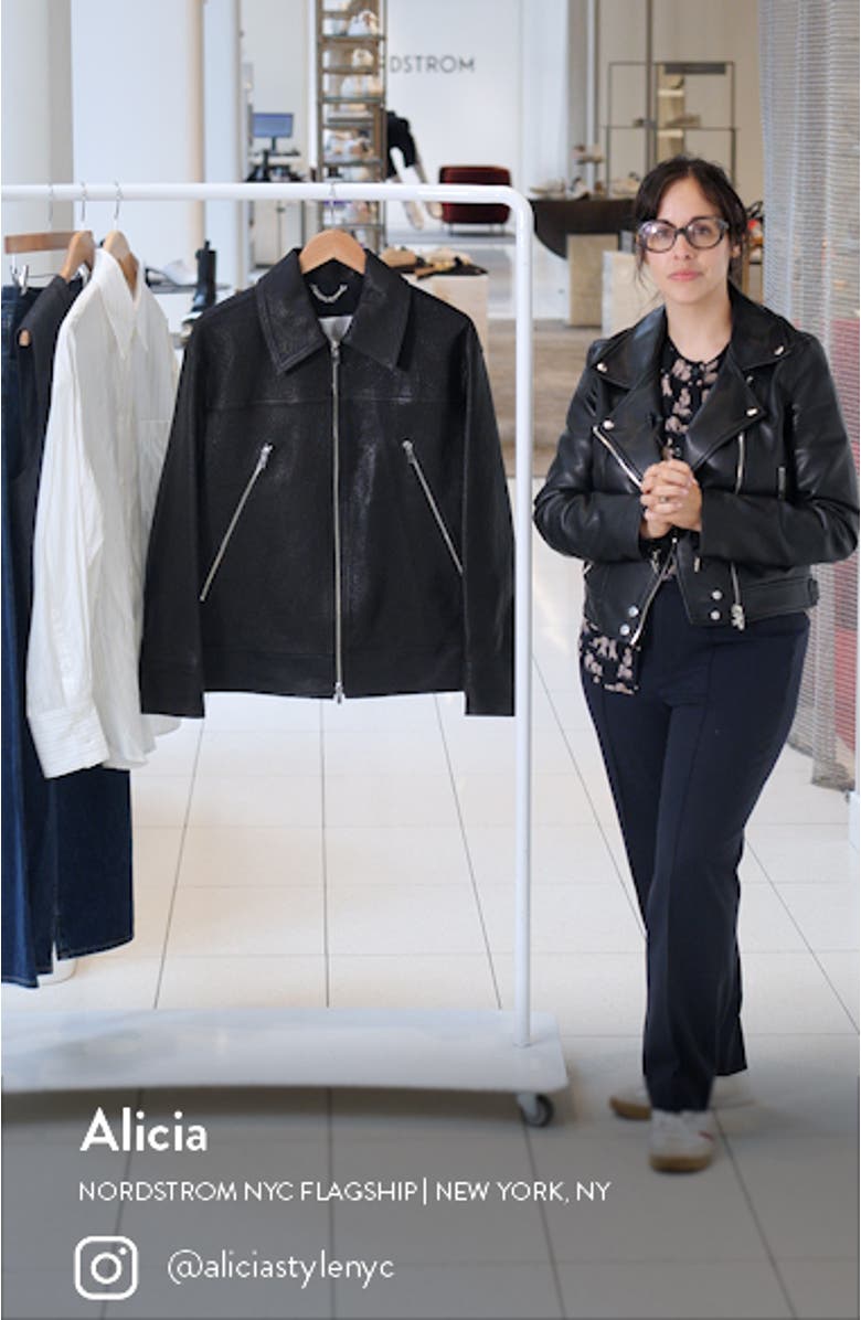 Olive Leather Jacket, sales video thumbnail