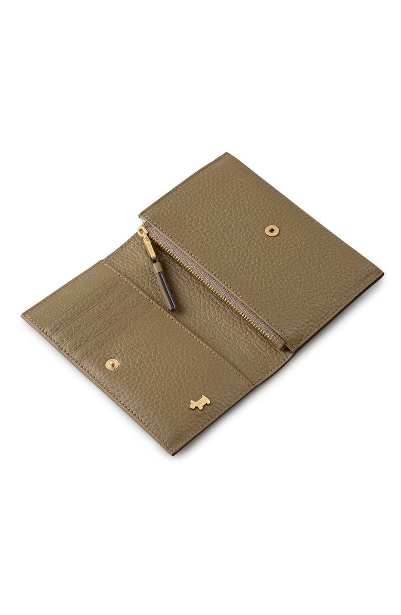 Radley Oak Street - Stitch Medium Flapover Wallet, Alternate, color, Acorn
