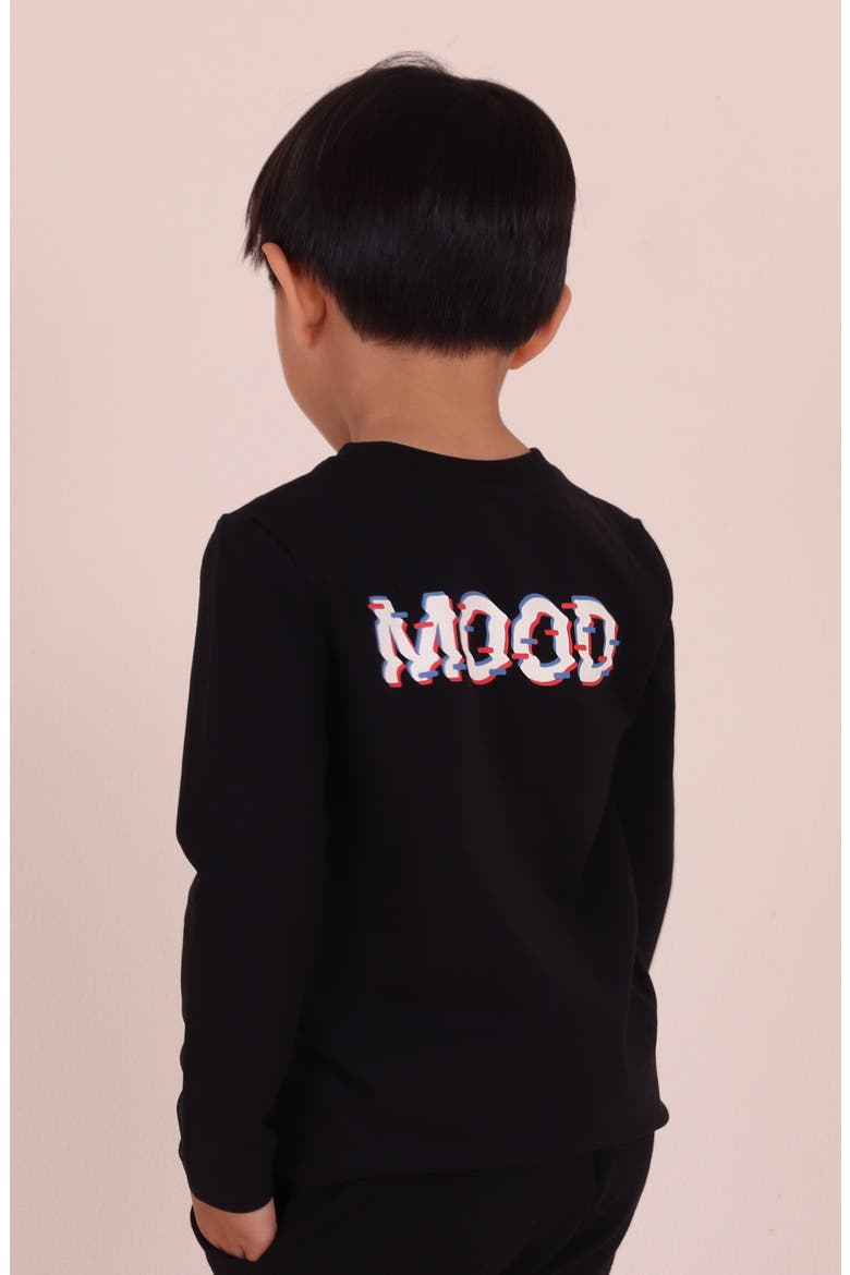 Mood Long Sleeve Graphic T-Shirt, Alternate, color, BLACK