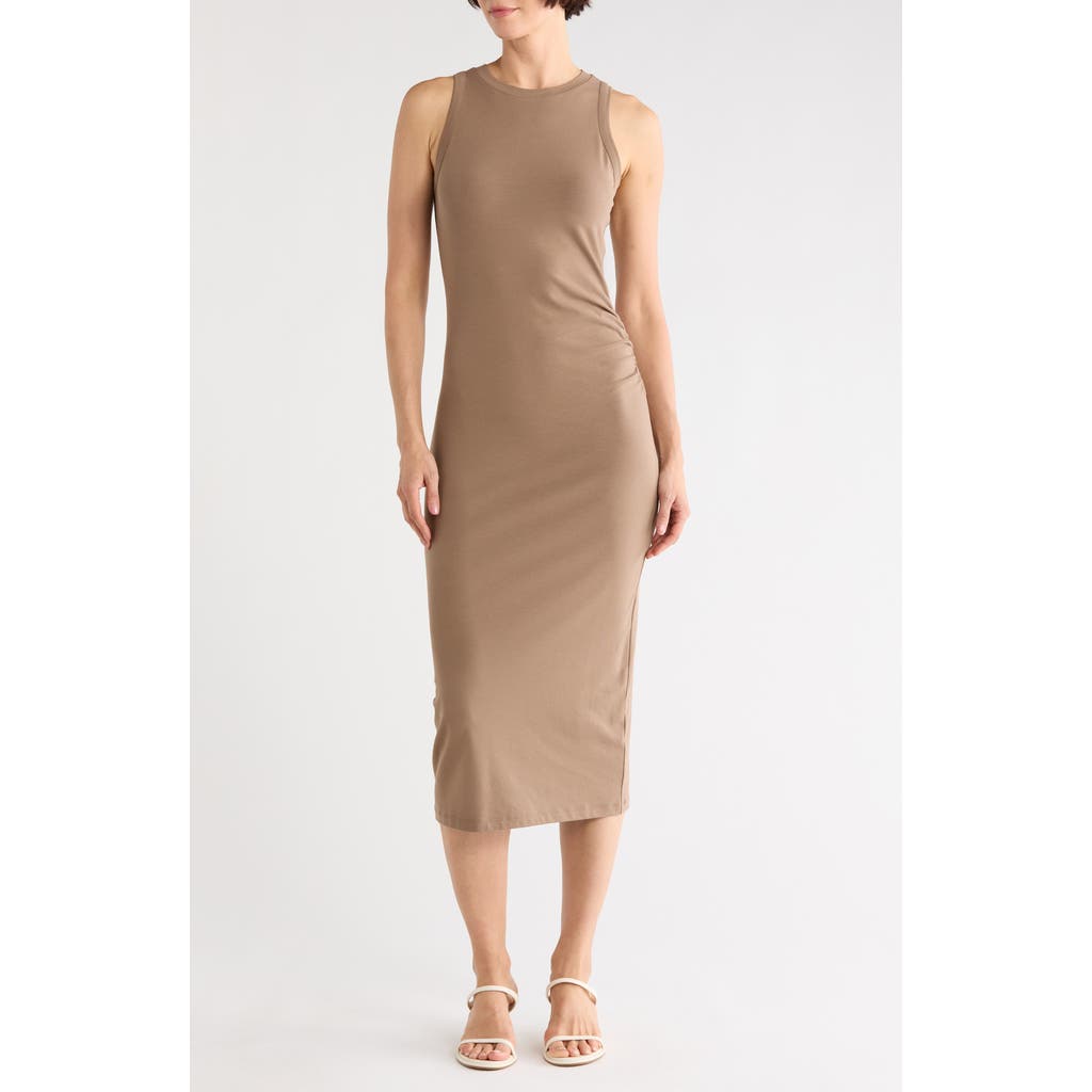 Vince Side Drape Tank Dress in Desert Wind at Nordstrom Rack, Size X-Small