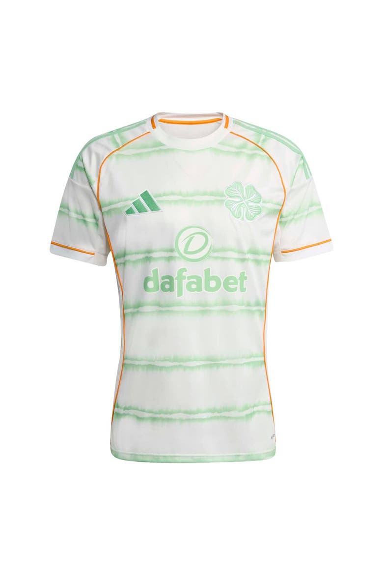 Men's adidas White Celtic 2025/26 Third Replica Jersey, Alternate, color, White