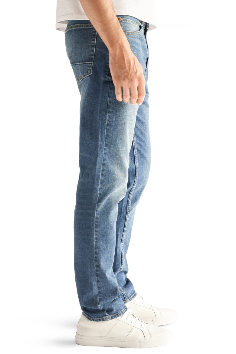 Slim-Straight Fit Performance Stretch Jeans, Alternate, color, ASH