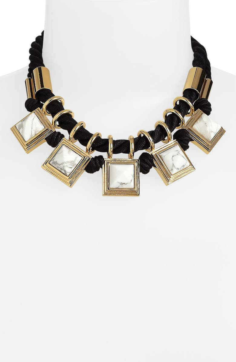 Vince Camuto 'Pyramid Rocks' Collar Necklace, Alternate, color,
