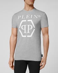 PHILIPP PLEIN T-Shirt Round Neck Hexagon Men