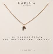 Nashelle Initial Charm Necklace