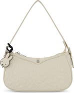 Daniele Nicole Miffy Quilted PU Shoulder Bag with Charm