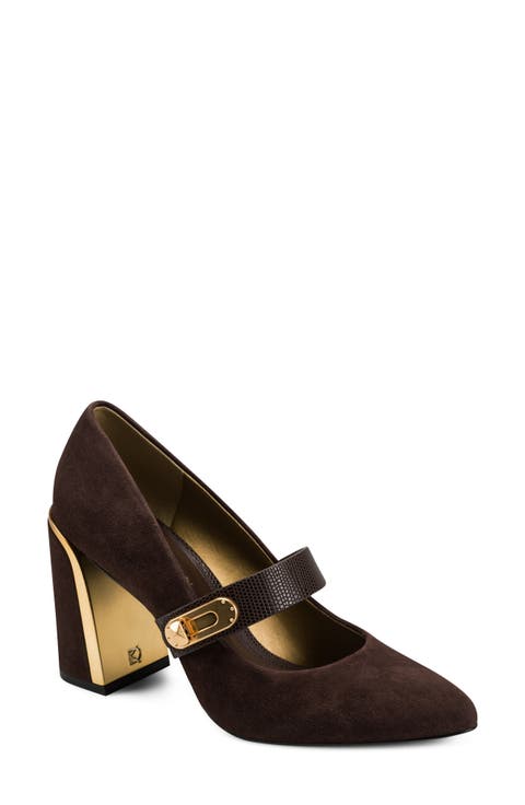 Rosey Pointed Toe Mary Jane Pump