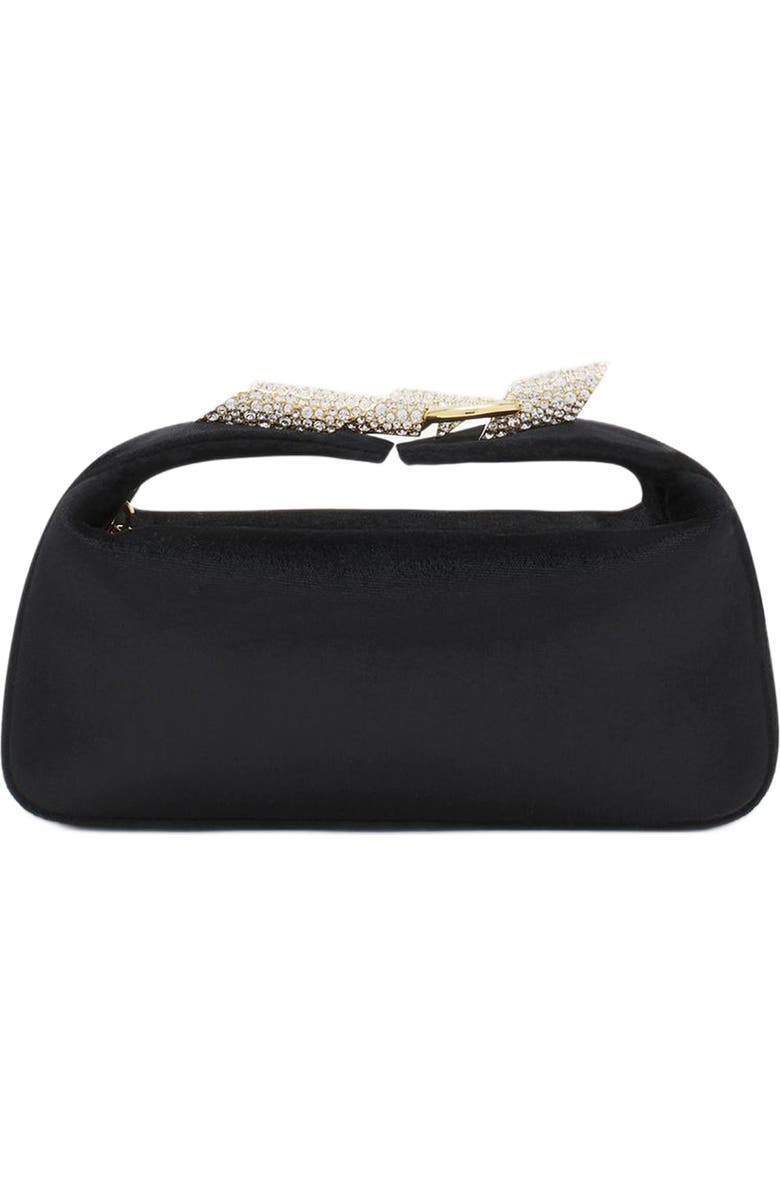 Lanvin Haute Séquence Velvet Clutch Bag, Main, color,