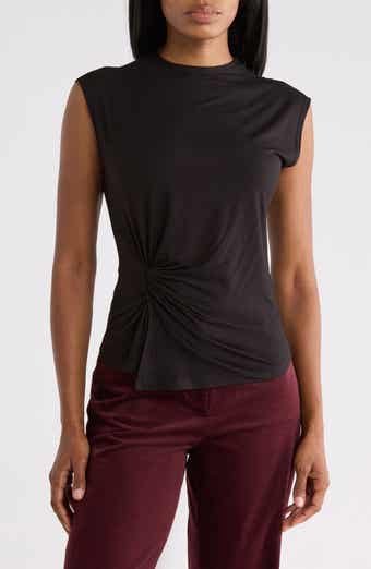 Knot Front Sleeveless Top