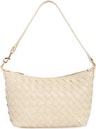 URBAN EXPRESSIONS Faux Leather Woven Crossbody Bag