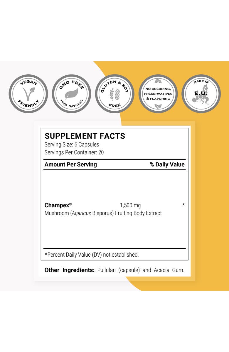 SuperSmart Champex Mushroom, Alternate, color, NO COLOR