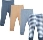 Hudson Baby 4-Pack Pants Bottoms Set