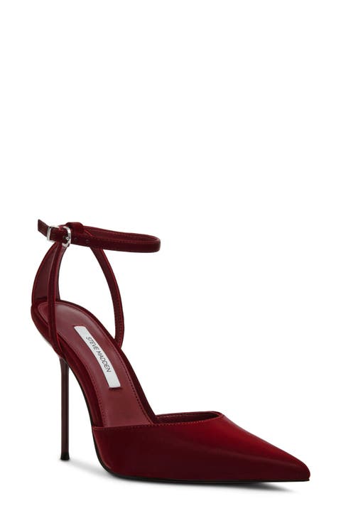 Morrie Pointed Toe Ankle Strap Pump