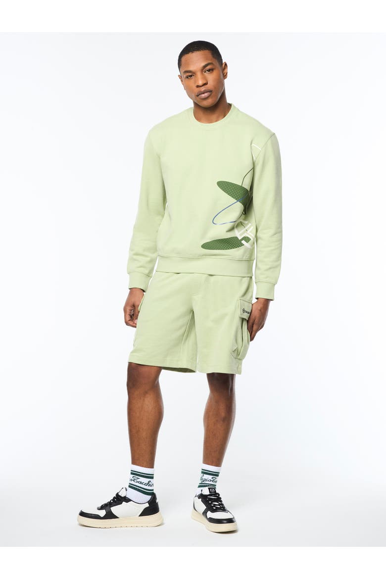Ciro Crewneck Sweatshirt, Alternate, color, RESEDA
