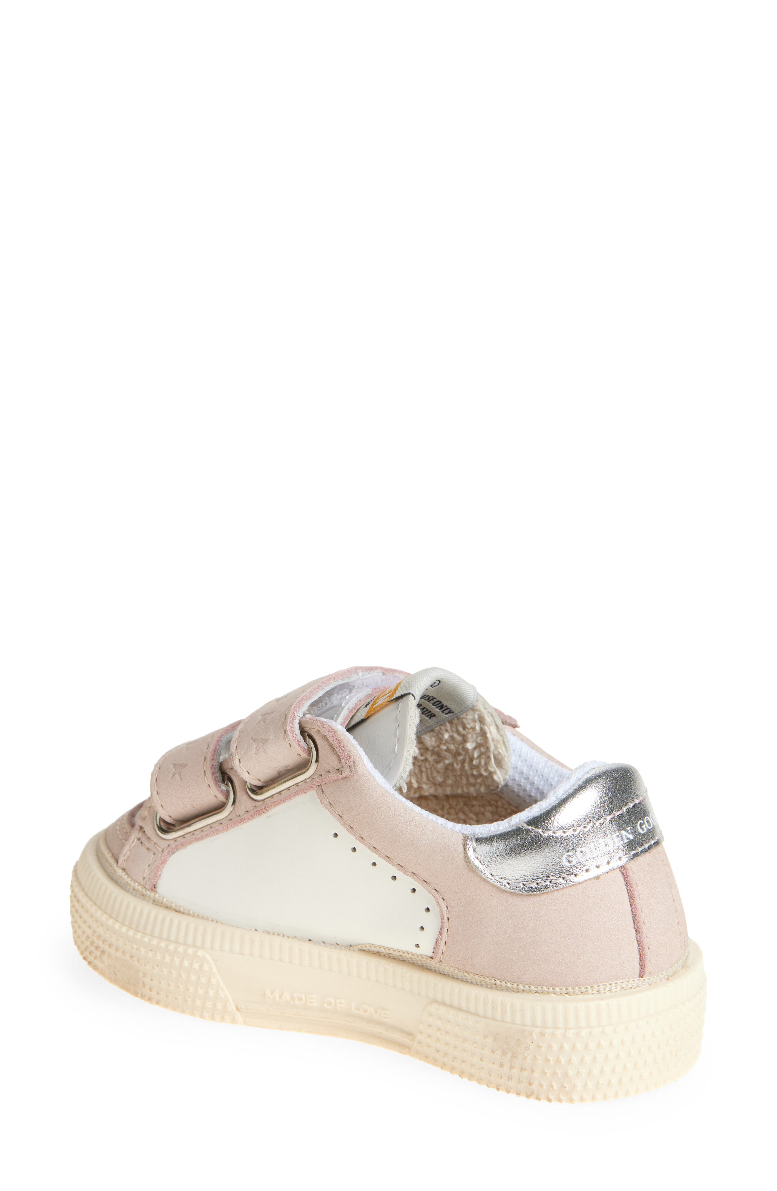 Golden Goose Kids' May School Glitter Sneaker, Alternate, color, 