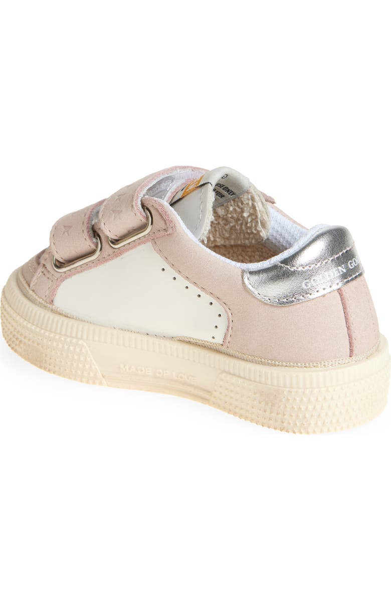 Golden Goose Kids' May School Glitter Sneaker, Alternate, color,