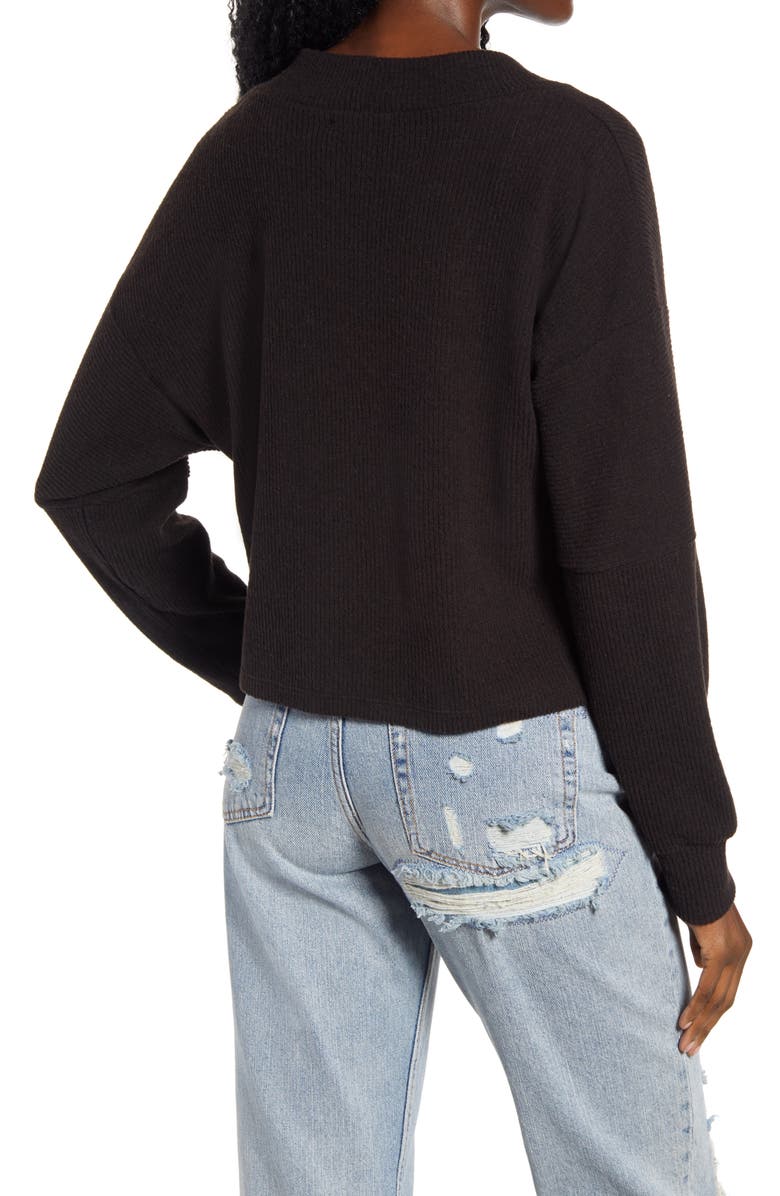 La La Land Creative Co La Land Creative Co Brushed Cardigan Sweater, Alternate, color,